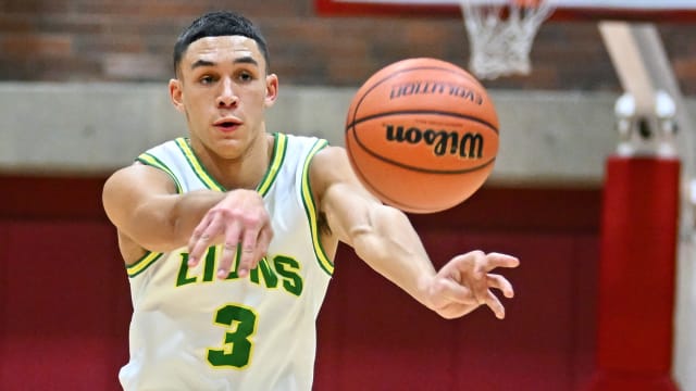 West Linn St. John Bosco boys basketball Oregon Capitol City Classic final Leon Neuschwander 49
